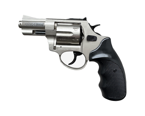 Сигнальный револьвер Taurus-S KURS (Smith & Wesson 2,5”) кал. 5,5 мм под 10ТК, сатин