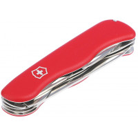 Нож перочинный Victorinox Outrider, 111 мм, 14 функций, рукоять нейлон, красный Нож перочинный Victorinox Outrider, 111 мм, 14 функций, рукоять нейлон, красный